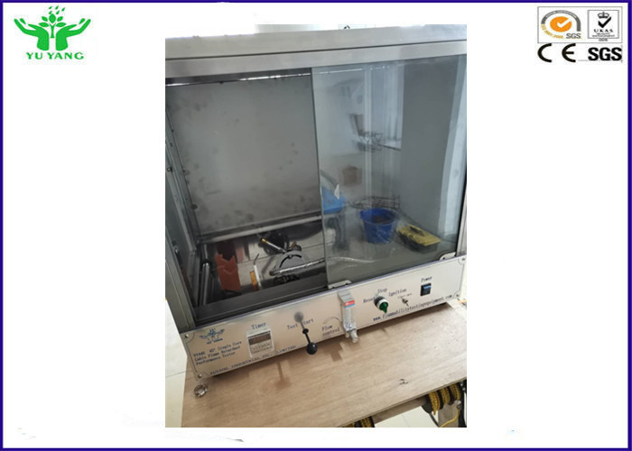 Apparecchiatura di collaudo di infiammabilità del cavo unipolare 45° GB/T 25085 0,1 L ~ 1 l/min