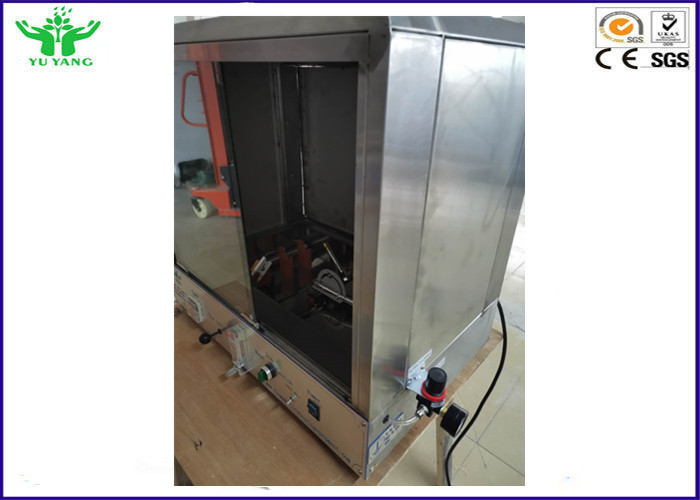 Apparecchiatura di collaudo di infiammabilità del cavo unipolare 45° GB/T 25085 0,1 L ~ 1 l/min