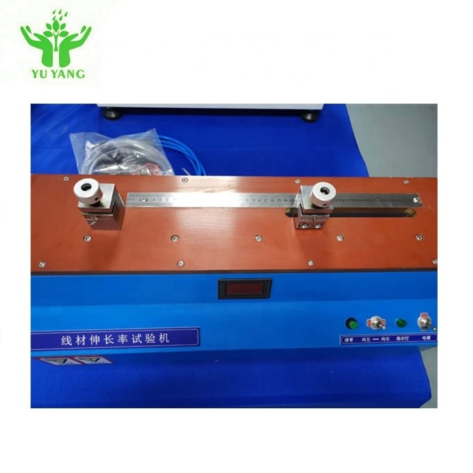 Allungamento nudo Rate Test Machine Copper Wire del nastro metallico ed apparecchiatura di collaudo di allungamento del cavo
