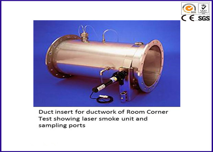 0-5 tester d'angolo del fuoco di grado ISO9705 EN14390 per stanza materiale a prova di fuoco