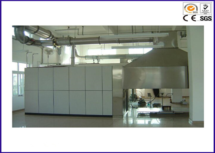 0-5 tester d'angolo del fuoco di grado ISO9705 EN14390 per stanza materiale a prova di fuoco