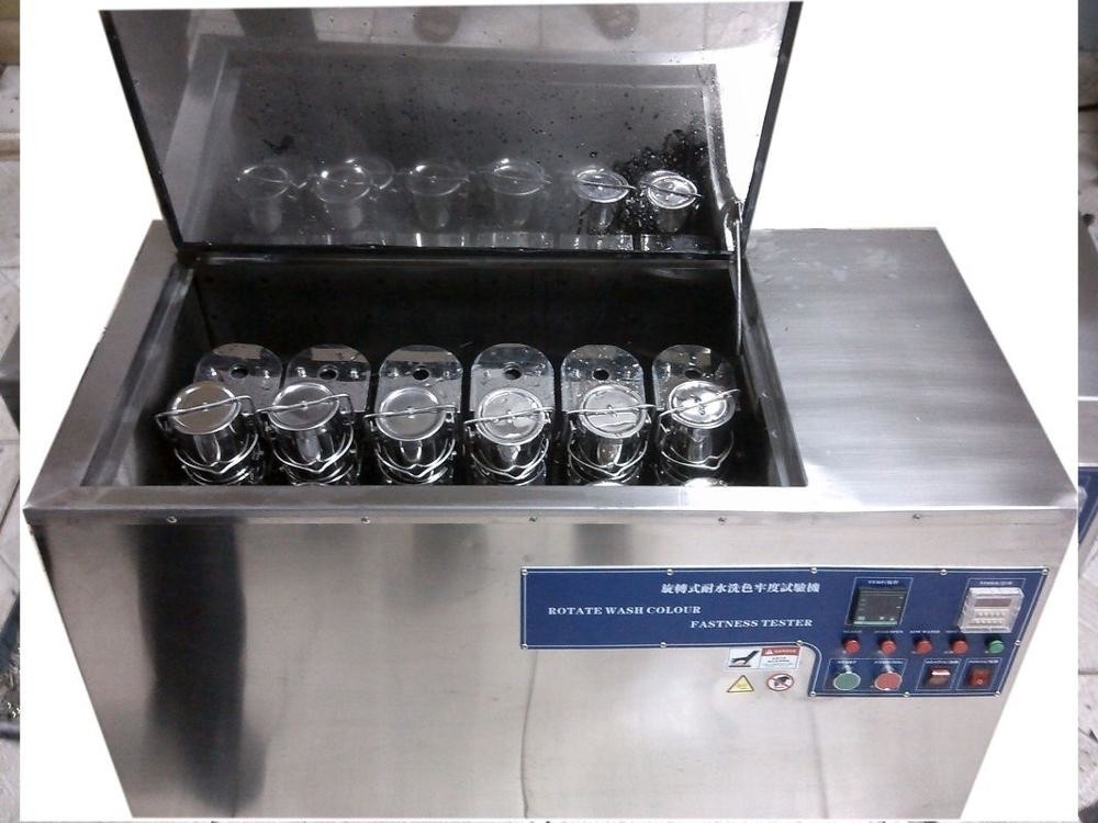 Metro del lavare della macchina di prova di stabilità del colore di Rotawash per il tessuto