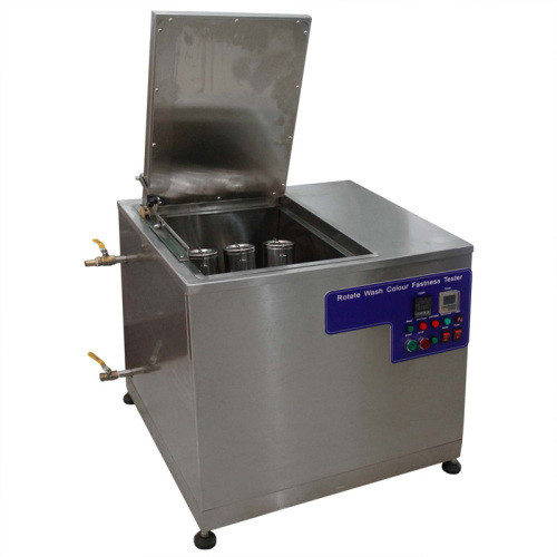 Launderometro accelerato tester di stabilità del colore della scatola metallica 550ml AATCC 61 di iso