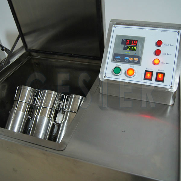Launderometro accelerato tester di stabilità del colore della scatola metallica 550ml AATCC 61 di iso