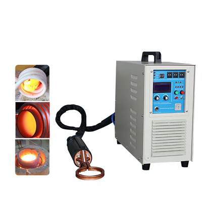 Macchina di riscaldamento UHFI da 15 kW per il trattamento termico di spegnimento in impianti di produzione in acciaio inossidabile