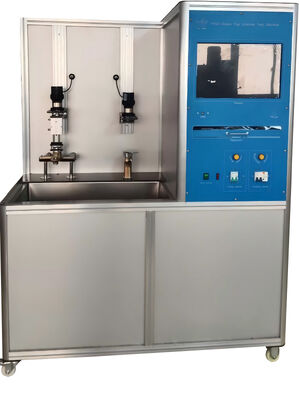 EN817 Testatore di durata professionale degli interruttori del rubinetto, circolazione automatica dell'acqua con riscaldamento, prova simultanea a due stazioni per la valutazione della durata del rubinetto