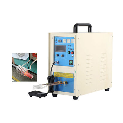 25KW riscaldatore ad induzione ad alta frequenza 380v macchina di saldatura per estinguere ricottura nuova condizione usata motore di pompa di metallo