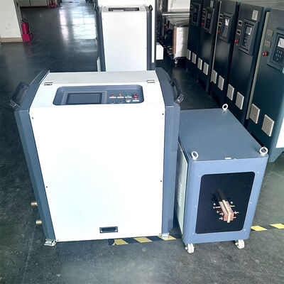 Macchina per forgiatura a induzione a media frequenza per riscaldamento di barre metalliche, bulloni e dadi con componenti principali in acciaio per motore e pompa